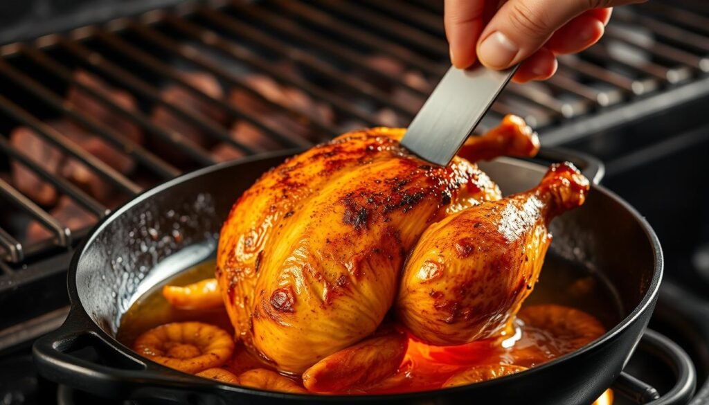 cooking brined chicken