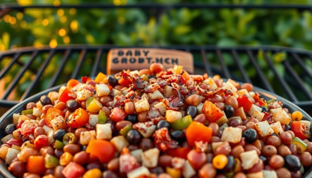 quick BBQ bean salad